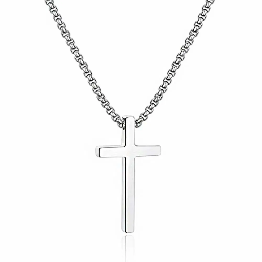 M MOOHAM Cross Necklace