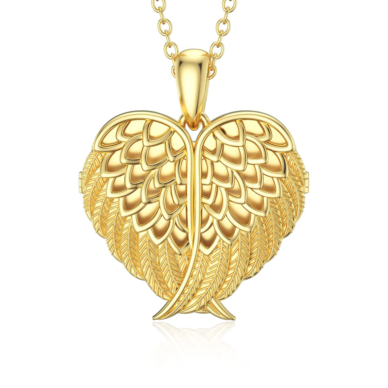 SOULMEET Angel Wing Locket