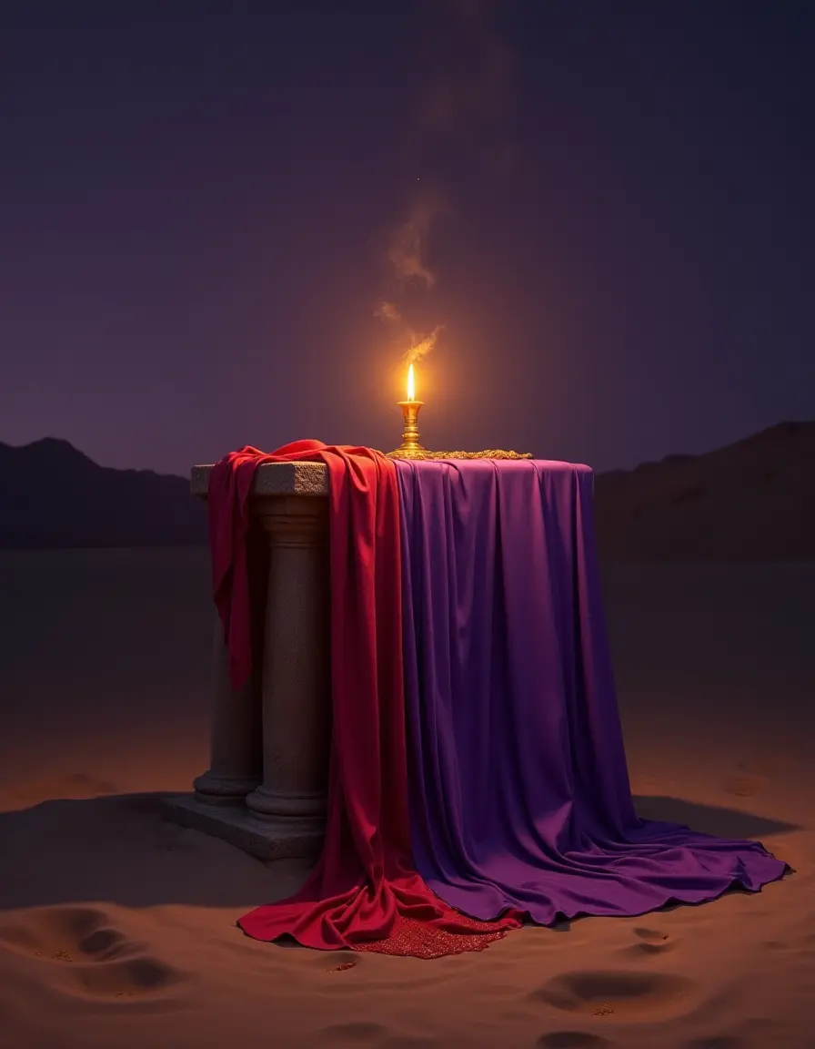 The Hidden Meaning of Biblical Colors: What Gold, Purple, and Scarlet Reveal About God's Character