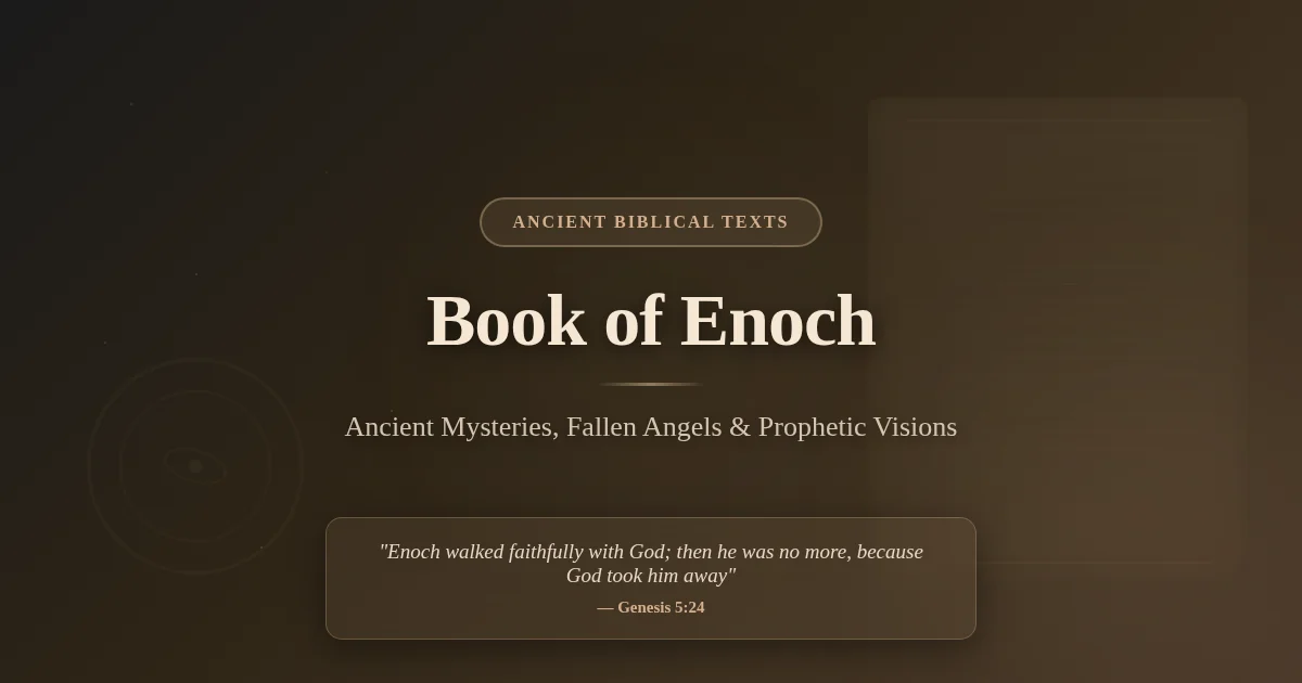 Book of Enoch Ancient Mysteries